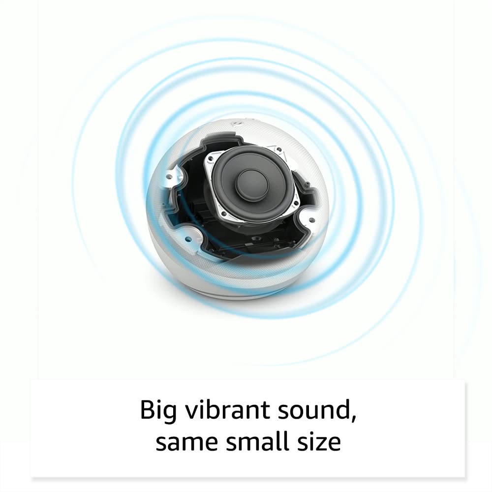 Amazon Echo Dot (modelo más reciente): parlante Alexa con sonido vibrante, ideal para dormitorios, comedores y oficinas (carbón)