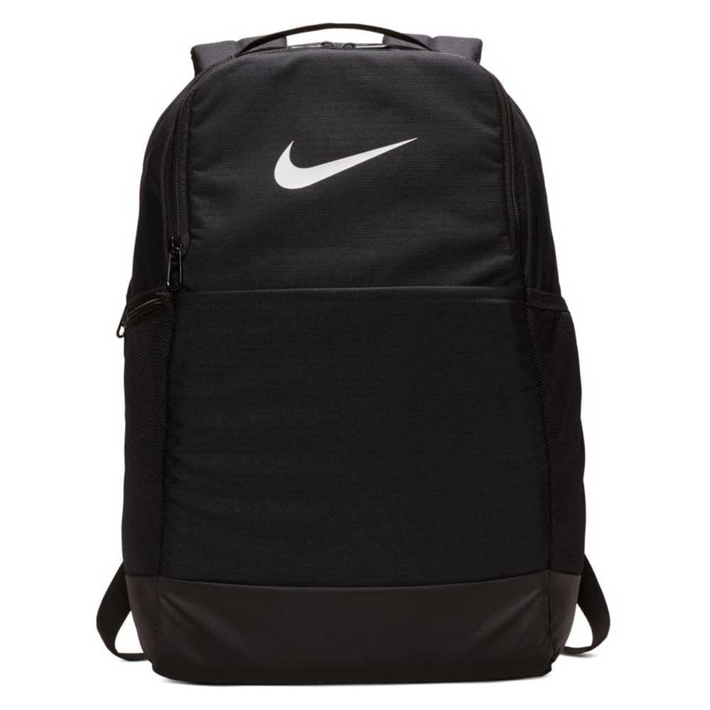 Nike Brasilia - Mochila de entrenamiento tamaño mediano, Negro, MISC