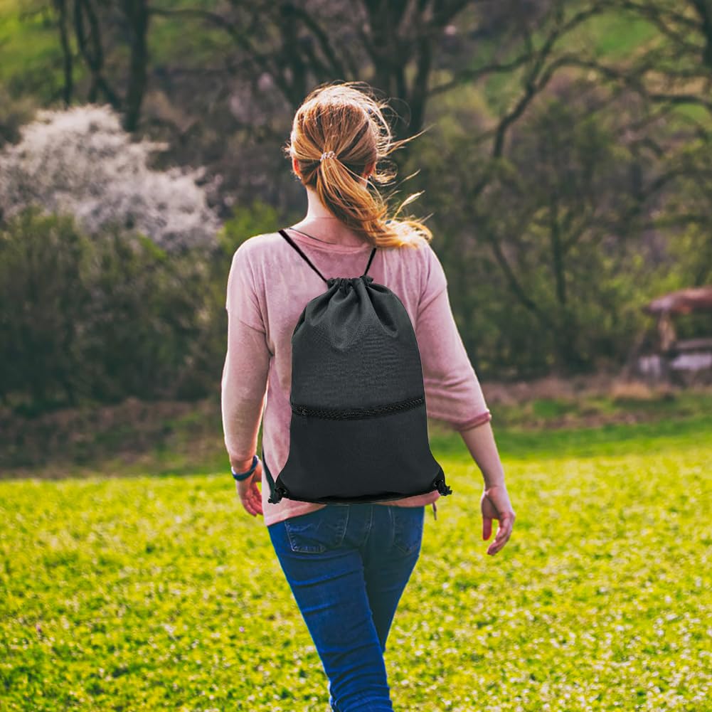 HOLYLUCK - Mochila, bolsa deportiva con cordón ajustable para gimnasio