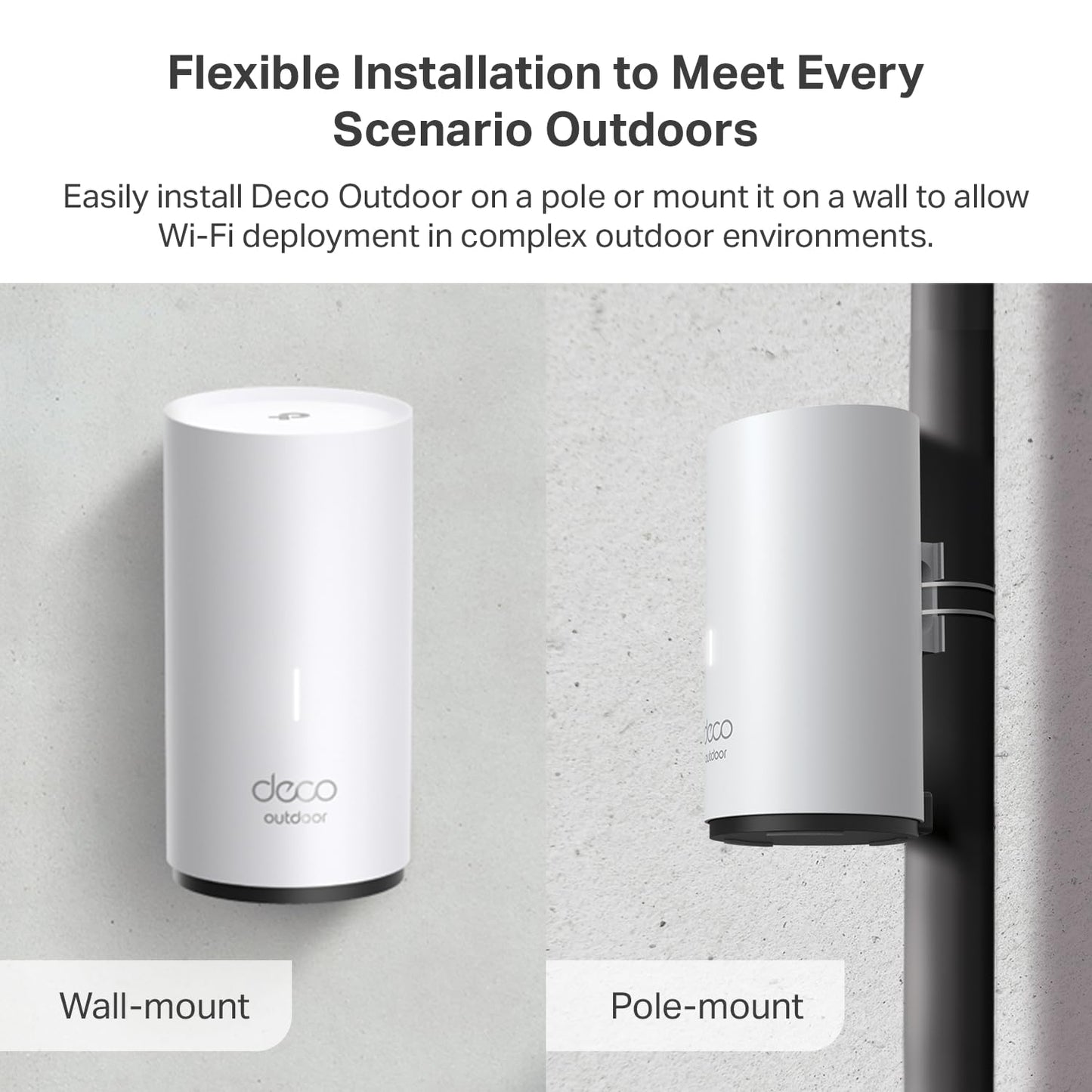 TP-Link Deco - WiFi de malla para exteriores