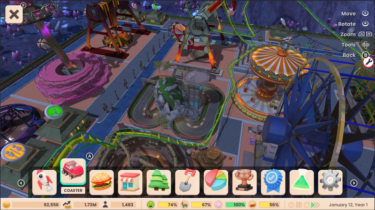 RollerCoaster Tycoon Adventures Deluxe - Nintendo Switch