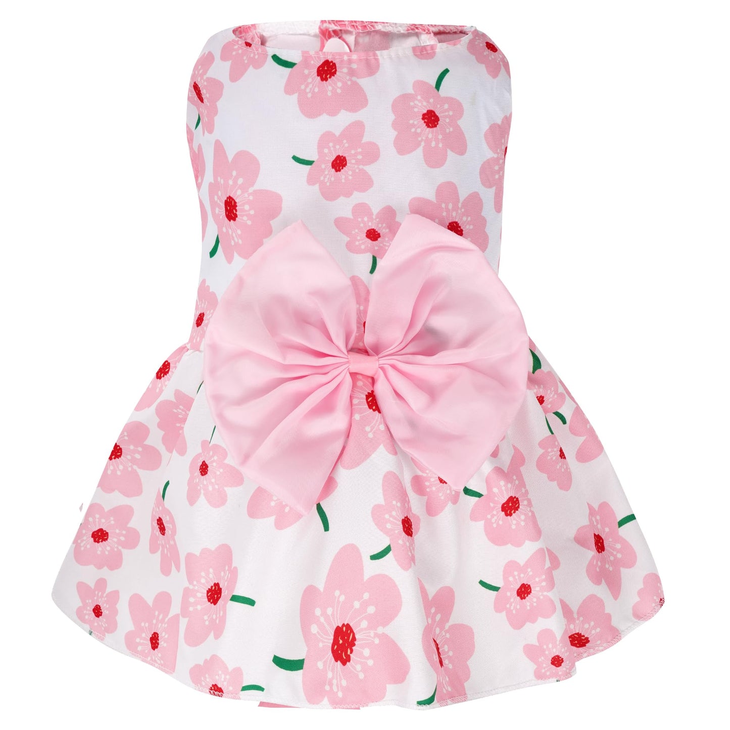 choyaxo Floral Dog Dress Cute Dog Skirt Pet Dress Summer Pet Clothes for Puppy Small Cats