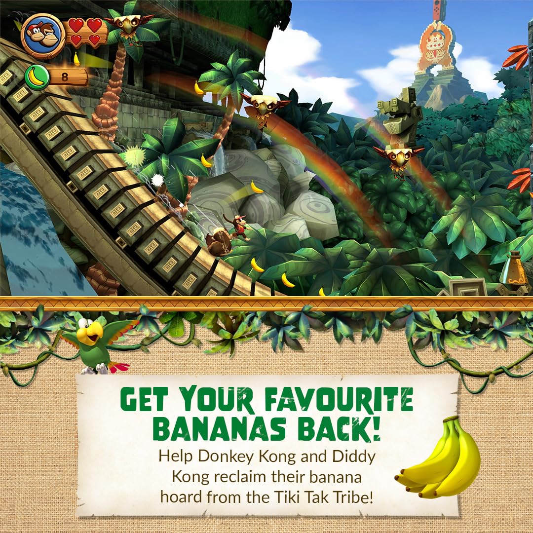 Donkey Kong Country Returns HD Nintendo Switch World Edition