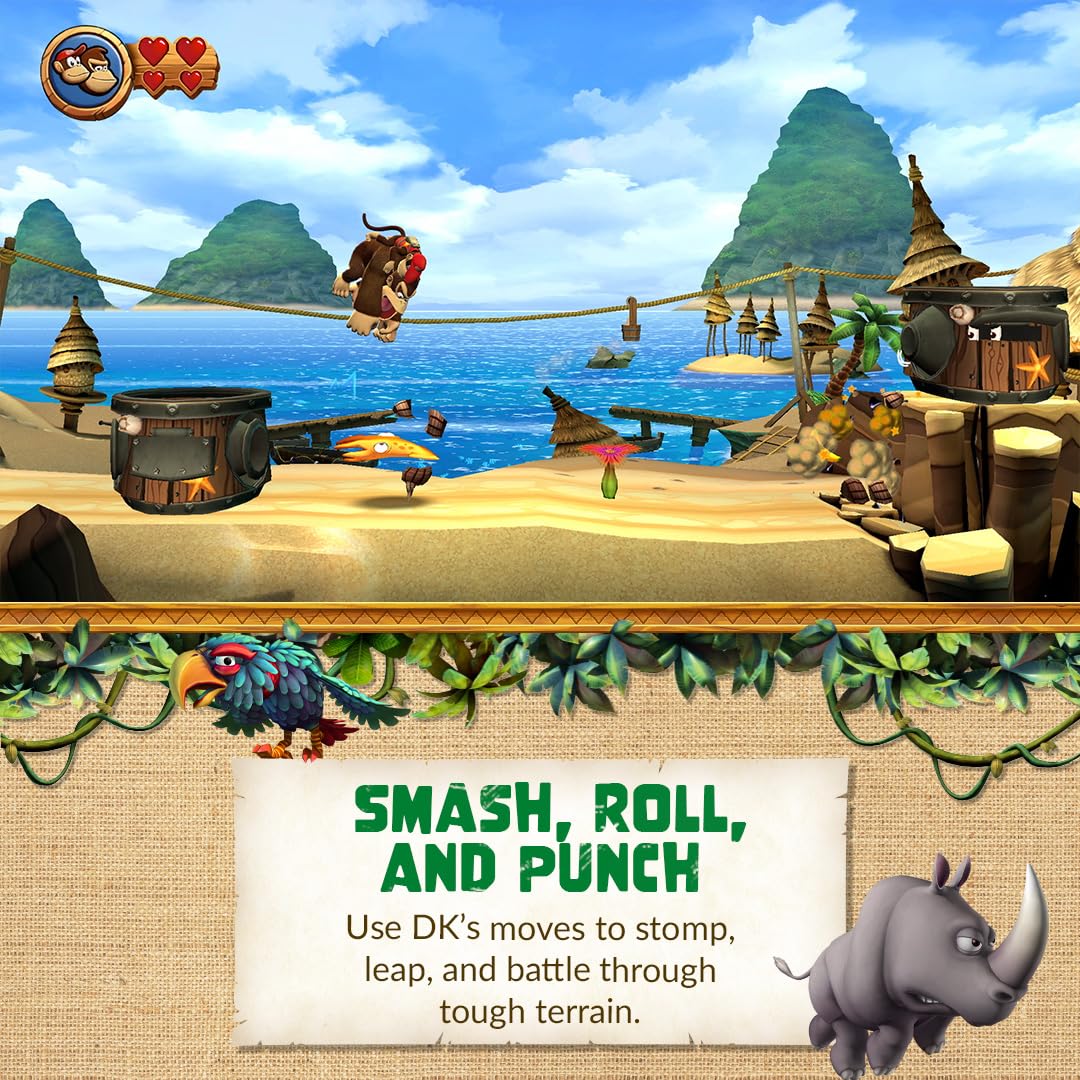 Donkey Kong Country Returns HD Nintendo Switch World Edition