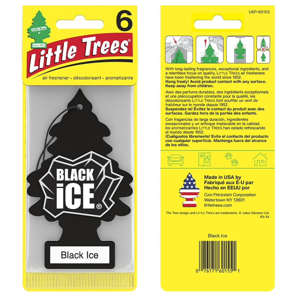 Little Trees - Ambientador de árbol colgante que proporciona un aroma de larga duración para tu hogar o tu auto.
