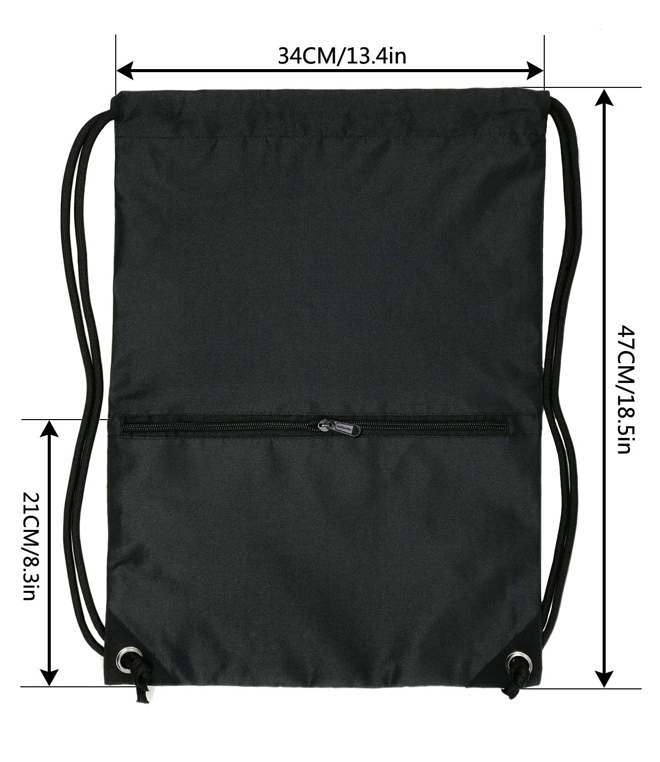HOLYLUCK - Mochila, bolsa deportiva con cordón ajustable para gimnasio
