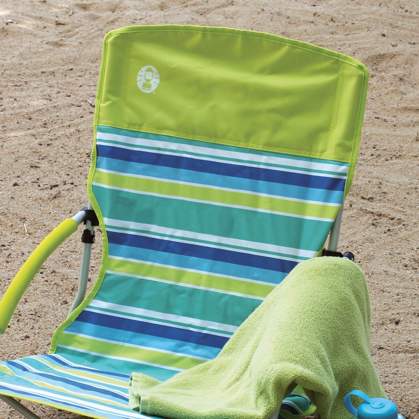 Silla de playa ligera Coleman Utopia Breeze con portavasos