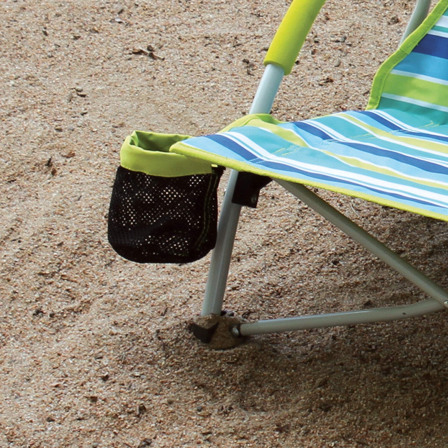 Silla de playa ligera Coleman Utopia Breeze con portavasos