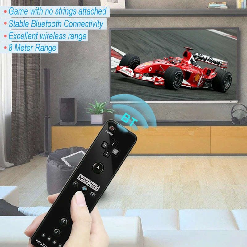 Controlador remoto Wii y Nunchuck con Motion Plus