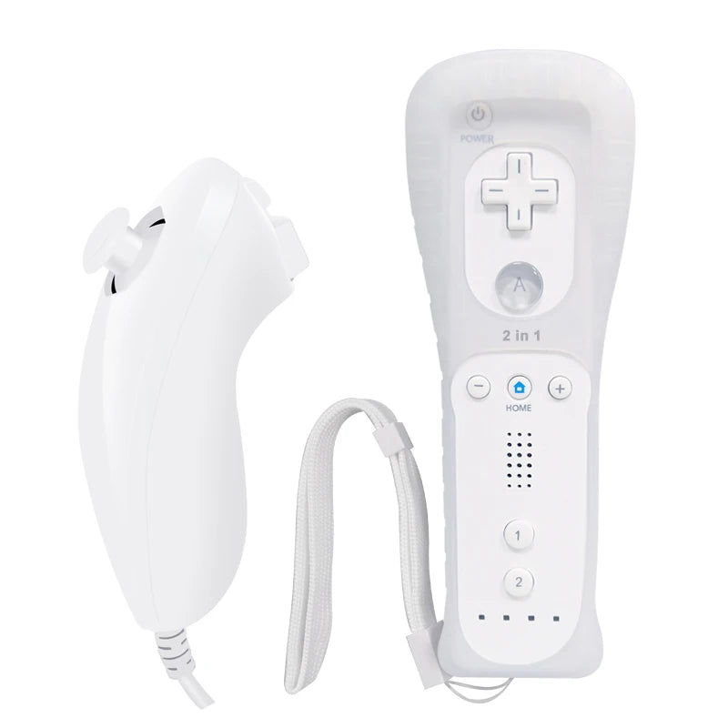 Controlador remoto Wii y Nunchuck con Motion Plus