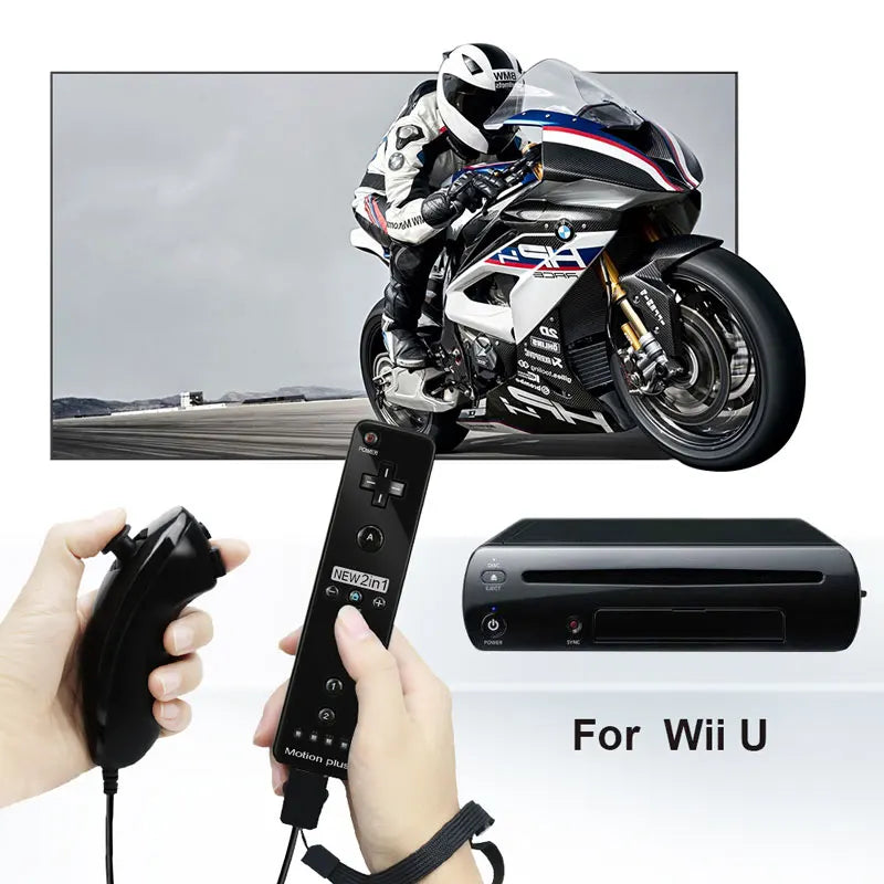 Controlador remoto Wii y Nunchuck con Motion Plus