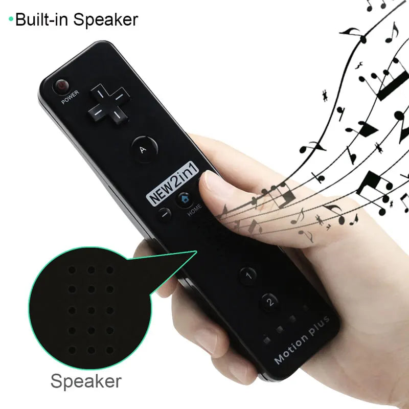 Controlador remoto Wii y Nunchuck con Motion Plus