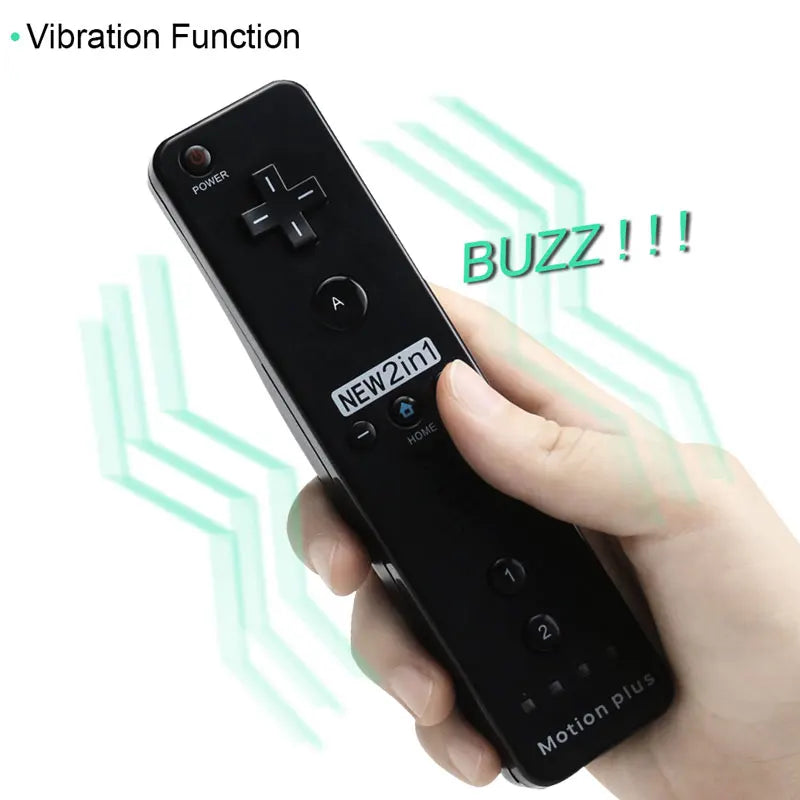 Controlador remoto Wii y Nunchuck con Motion Plus