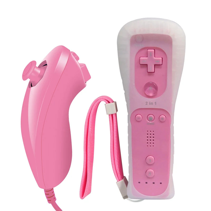 Controlador remoto Wii y Nunchuck con Motion Plus