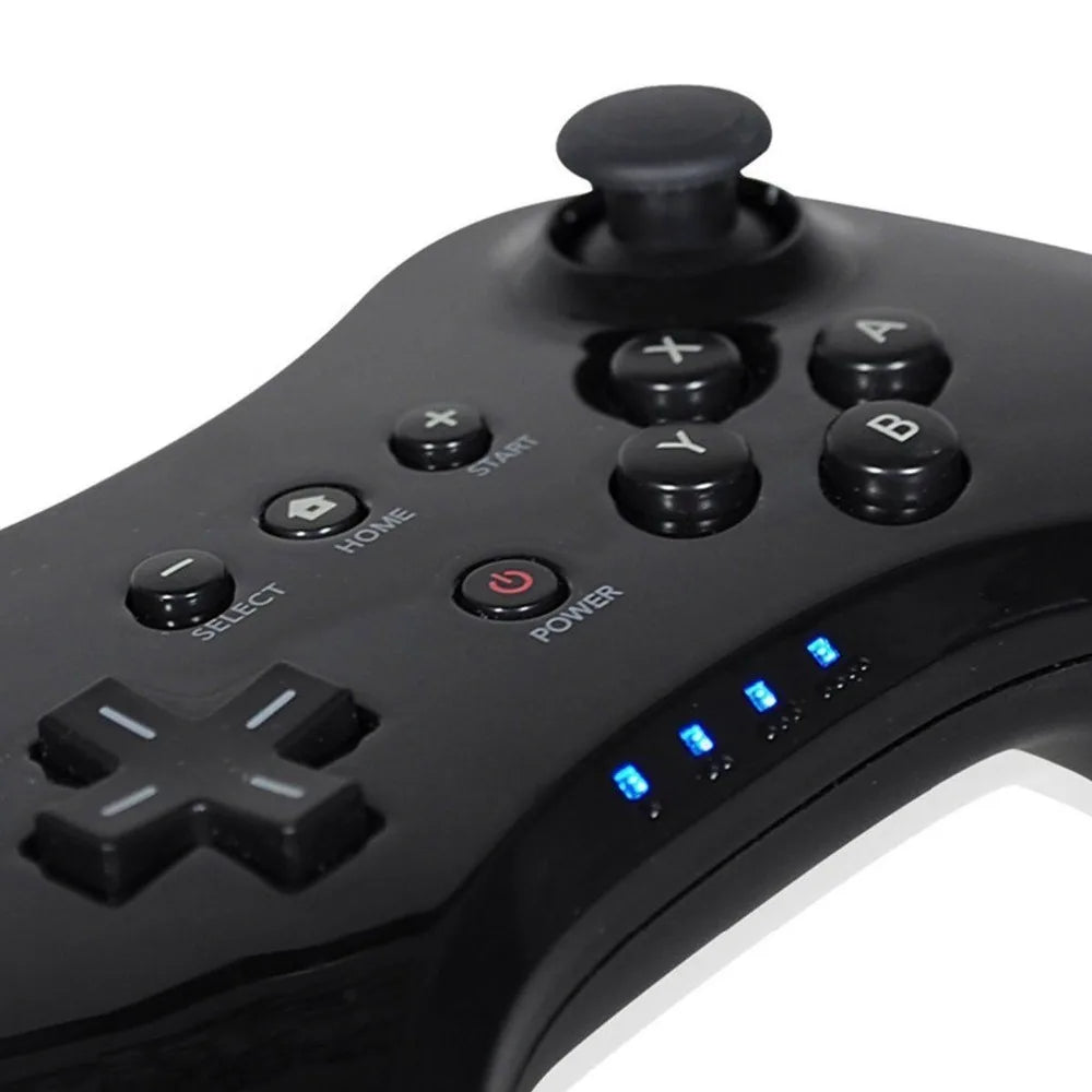 Mando inalámbrico Classic Pro para Nintendo wii U Pro con Cable USB, controlador inalámbrico