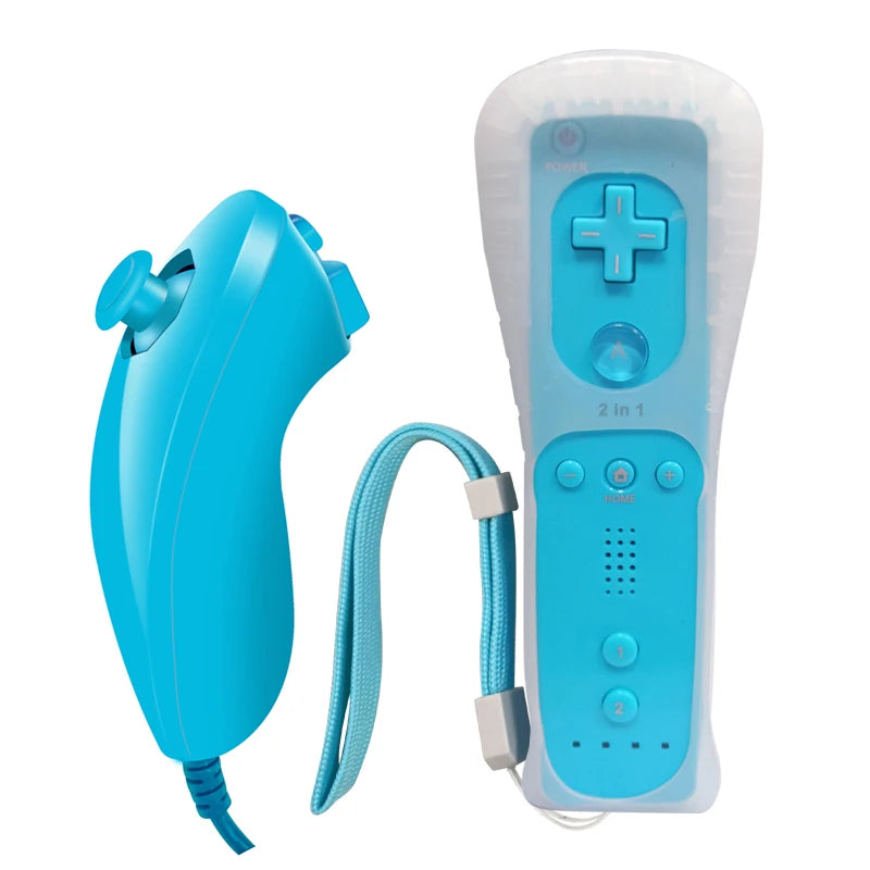Controlador remoto Wii y Nunchuck con Motion Plus