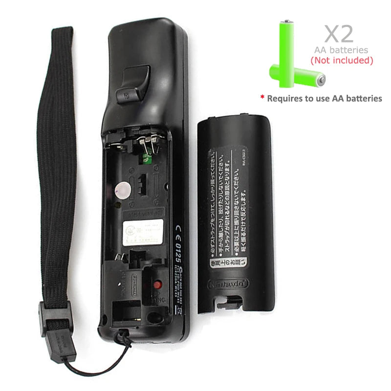 Controlador para mando a distancia Wii, Control de movimiento más incorporado para consola Wii/Wii U, inalámbrico, 1 Uds./2 uds.