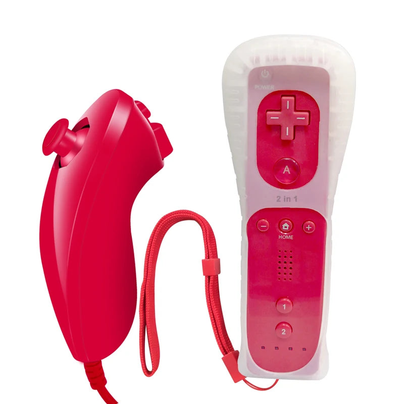 Controlador remoto Wii y Nunchuck con Motion Plus