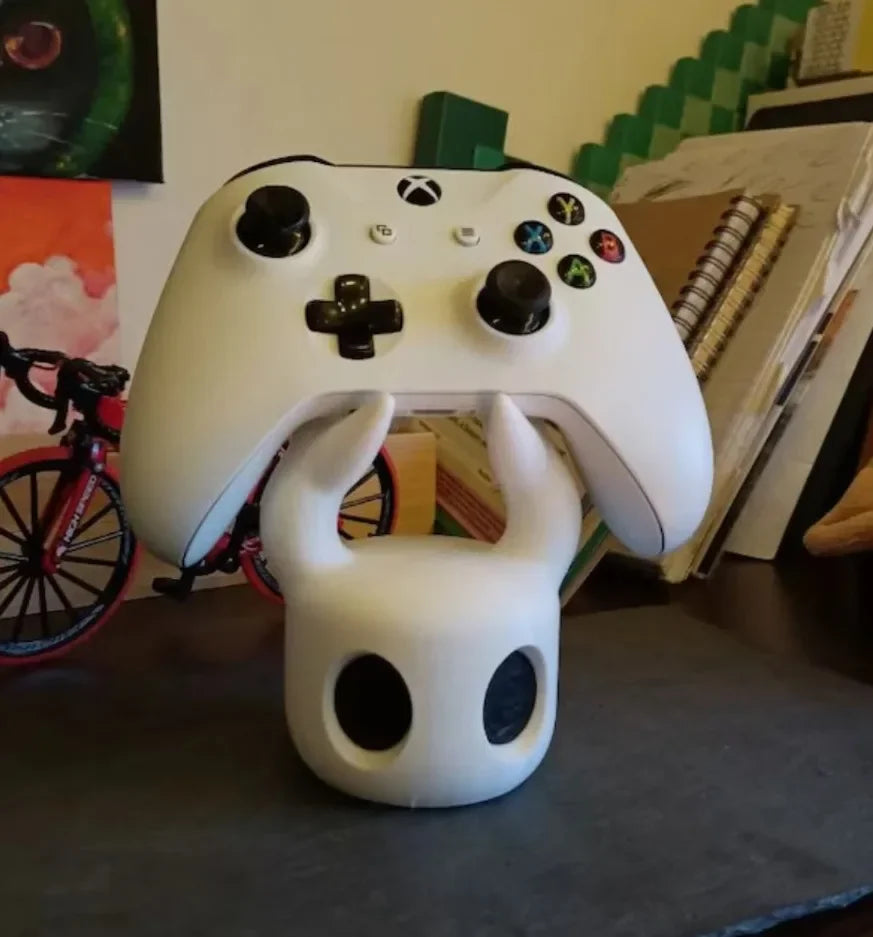 Soporte Universal para controlador de juego, Compatible con PS4/PS5/Switch, tema de Caballero hueco, accesorios para juegos con pantalla de escritorio