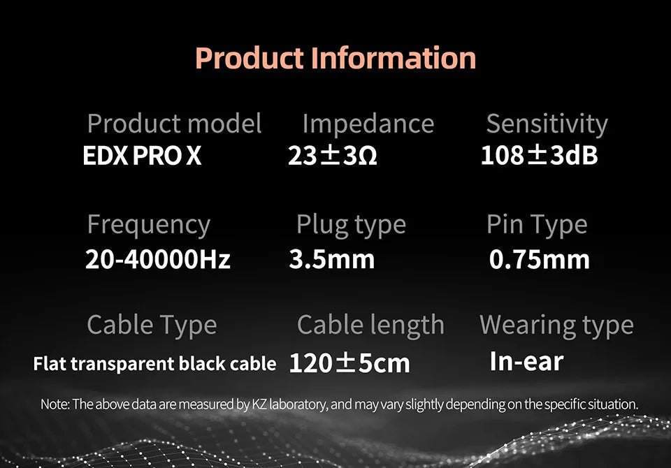 KZ EDX PRO X auriculares intrauditivos dinámicos HIFI Bass Music auriculares deportivos con cancelación de ruido ZSN ZST ZS10 pro x C12 CRA