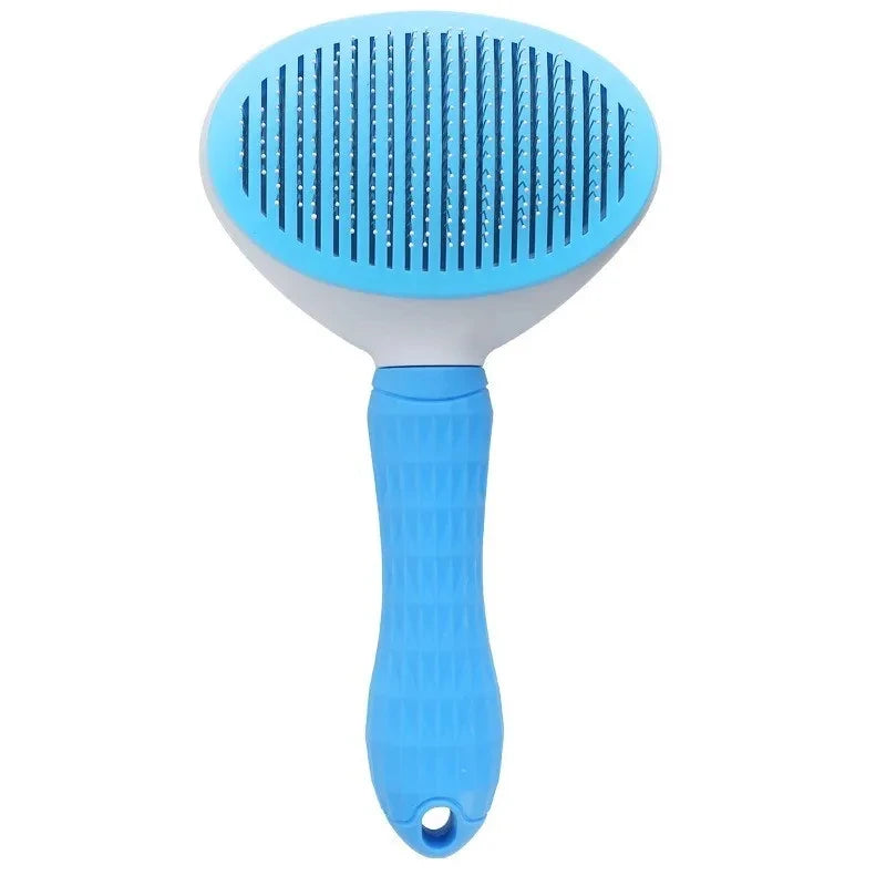 Cepillo para perros y gatos, peine de autolimpieza, removedor de pelo, herramientas de aseo, accesorios para mascotas