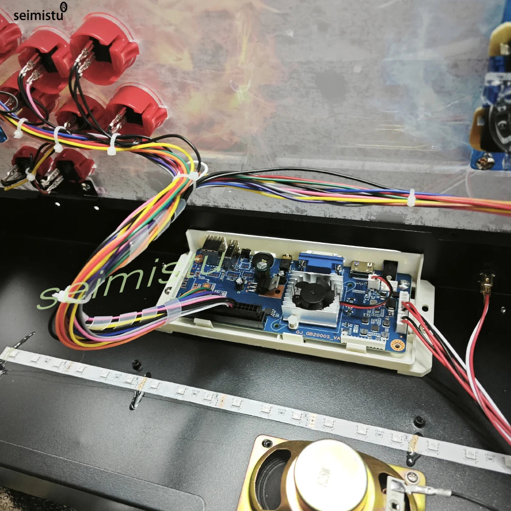 Consola arcade Pandora 30000 en 1, consola de juegos recreativos Retro 3D, gabinete Bartop, Joysticks de 8 vías, botones pulsadores