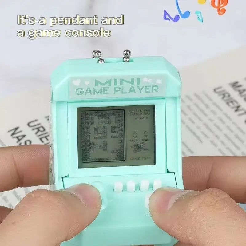 1PC Mini Máquina de Juego Clásico Retro Nostálgico Juego Con Regalo Llavero Mascotas Juguetes Regalo
