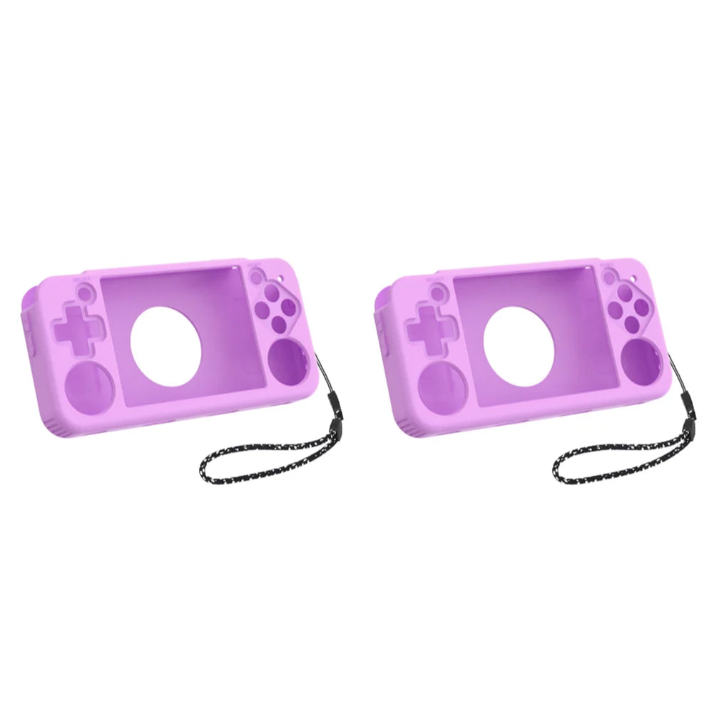 Funda protectora de silicona antiarañazos para consola de juegos de mano Retro, funda suave para Anbernic RG35XX H