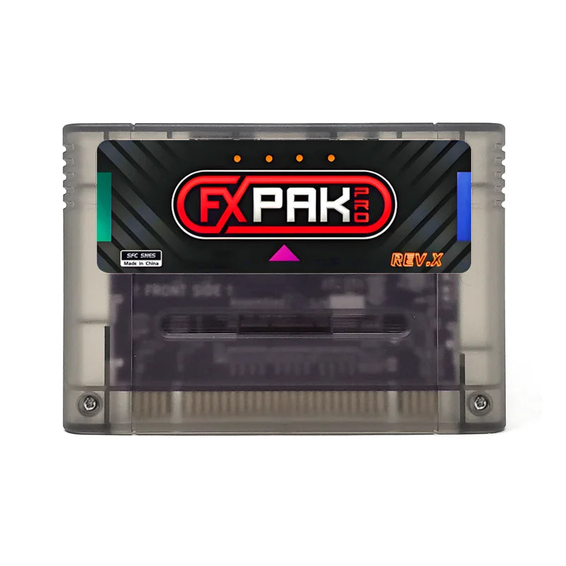 Nuevo cartucho de juego FXPAK Pro SD2 Rev.Z 5000 en 1 SNES para Super Famicom JP/EU/US consola de videojuegos de 16 bits compatible con juego SA1 RPG