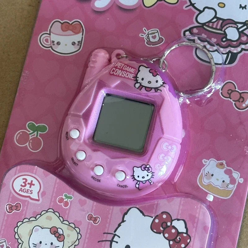 Harajuku chica Rosa Ángel Hello Kitty llavero colgante Kawaii encanto Vintage Hello Kitty paquete colgante accesorios regalo