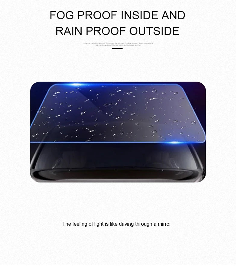 Spray antiniebla para ventana de coche, pintura líquida, pulido para el cuidado, agente antiniebla a prueba de lluvia, agua para el cuidado del coche, parabrisas, accesorio para automóvil