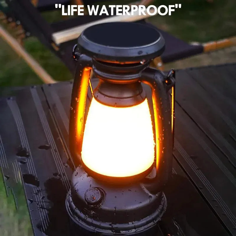 Decoración de carga, luz de ambiente, luz de caballo Retro, lámpara Led de escritorio, barra de Camping al aire libre, luz de mesa, linterna, decoración del hogar