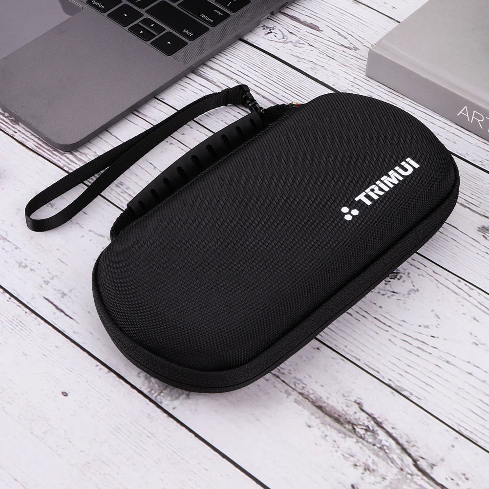 Estuche de transporte duro de EVA para consola de juegos, bolsa de almacenamiento protectora de silicona con película de vidrio templado para triple Smart Pro
