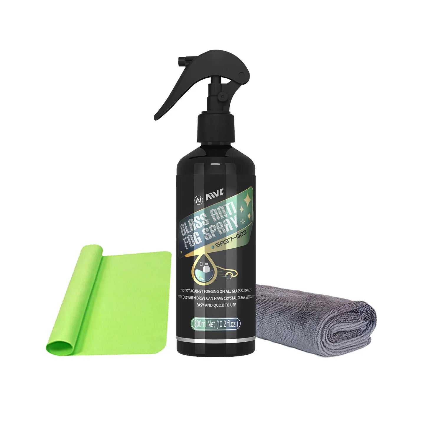 Revestimiento antiniebla de vidrio, Spray para parabrisas Interior de coche de invierno, larga duración, previene la empañamiento, visión clara, repelente de niebla, limpieza de espejo