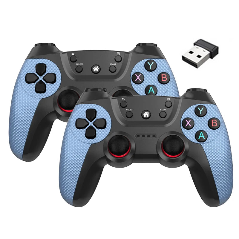 Controlador de juego doble inalámbrico de alta calidad, 2,4G, para M8/GD10/G11 Pro/X2, Joystick para teléfono Linux/Android