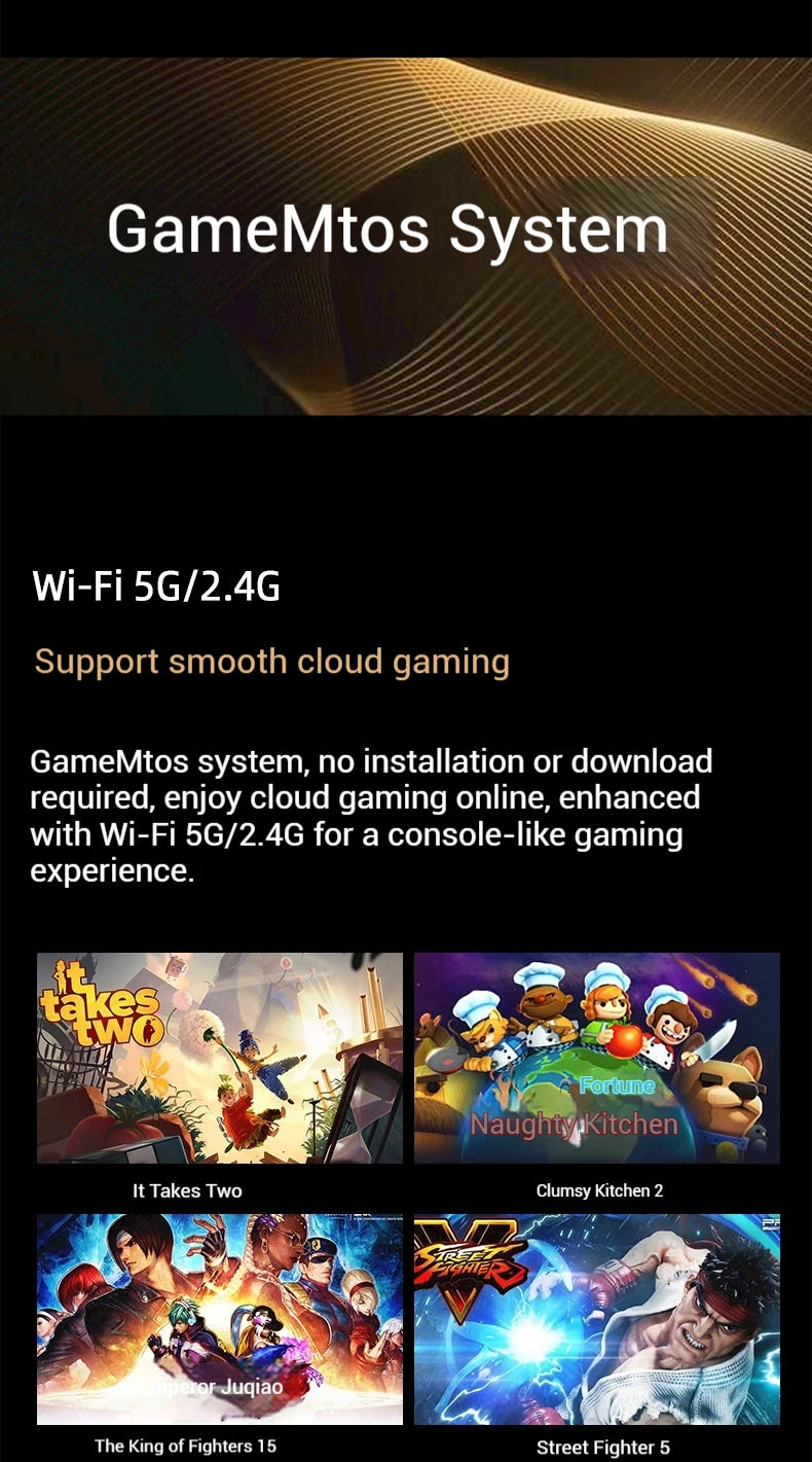 2025 NUEVA consola de juegos GAMEMT E5 Ultra portátil Joystick de efecto Hall 60Hz Pantalla táctil IPS 5000mAh Consolas Android portátiles