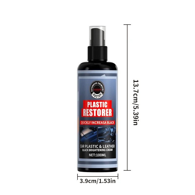 Pulidor de neumáticos multifuncional, líquido para reparación de caucho de automóviles, agente de restauración de salpicadero, cuidado de cuero y mantenimiento de asientos de sofá