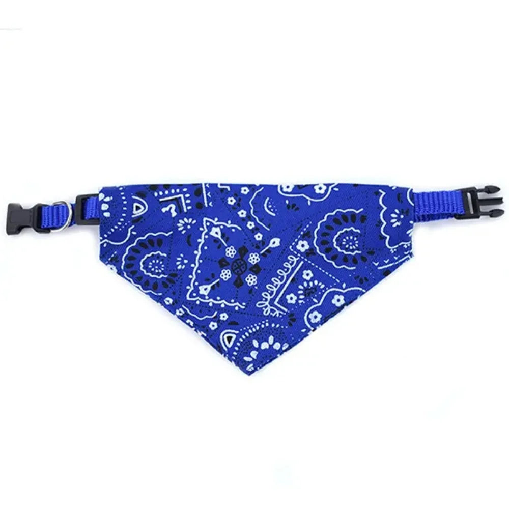 Baberos para mascotas, toalla ajustable para Saliva, perro, cachorro, gato, bufanda para el cuello, Bandana, Collar, babero triangular, pañuelo para el cuello
