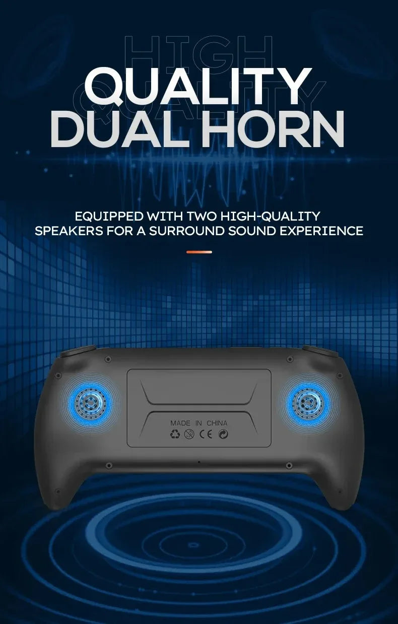 Consola de videojuegos portátil Project X de bolsillo Pantalla IPS de 4,3 pulgadas compatible con PS1 Retro Gaming Altavoz dual Estéreo