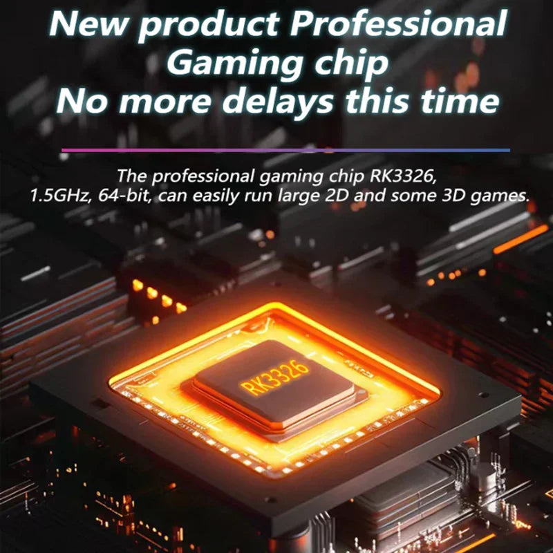 Consola R36 Max, reproductores de juegos portátiles, pantalla IPS de 4 pulgadas, consola de código abierto, reproductor de vídeo de bolsillo Retro, 64G/128G, más de hasta 22000 juegos