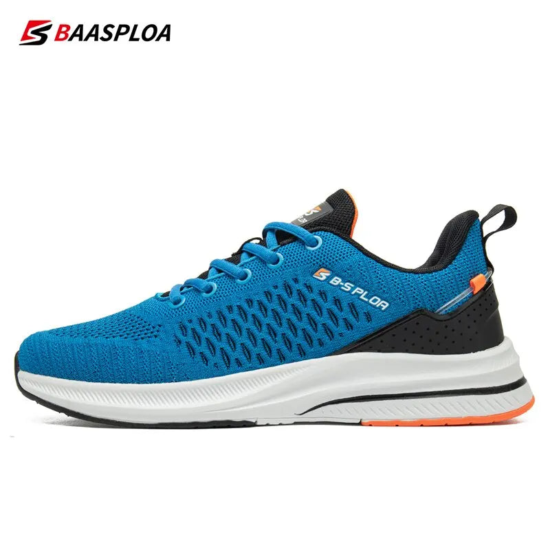 Baasploa, zapatillas para correr para hombre, zapatos deportivos ligeros, zapatillas informales transpirables de malla, antideslizantes para exteriores para hombre, recién llegados