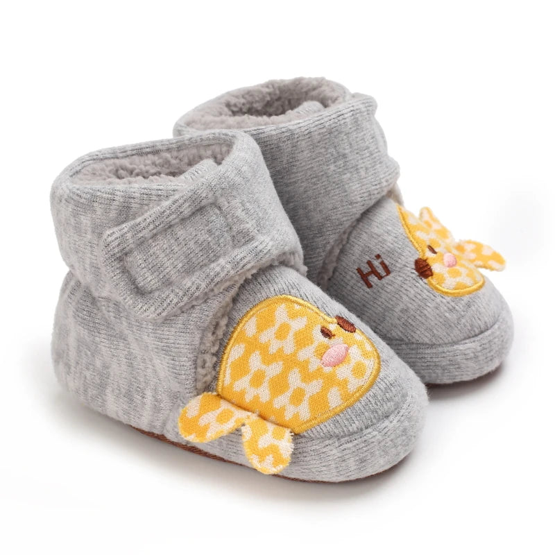 Moda bebé niñas niños lindo suave dibujos animados algodón niño zapatos primeros caminantes zapatos para recién nacidos