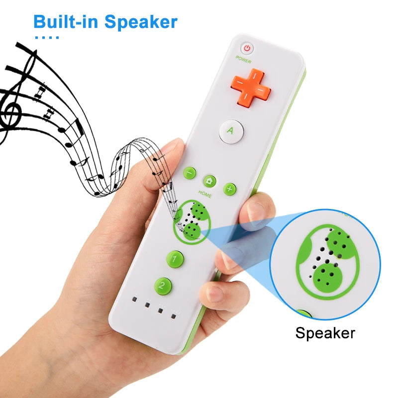 Controlador para mando a distancia Wii, Control de movimiento más incorporado para consola Wii/Wii U, inalámbrico, 1 Uds./2 uds.