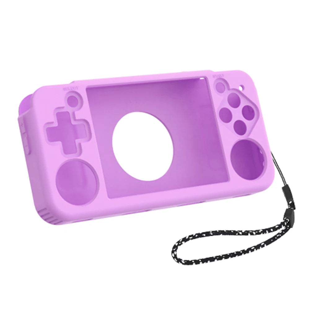 Funda protectora de silicona antiarañazos para consola de juegos de mano Retro, funda suave para Anbernic RG35XX H