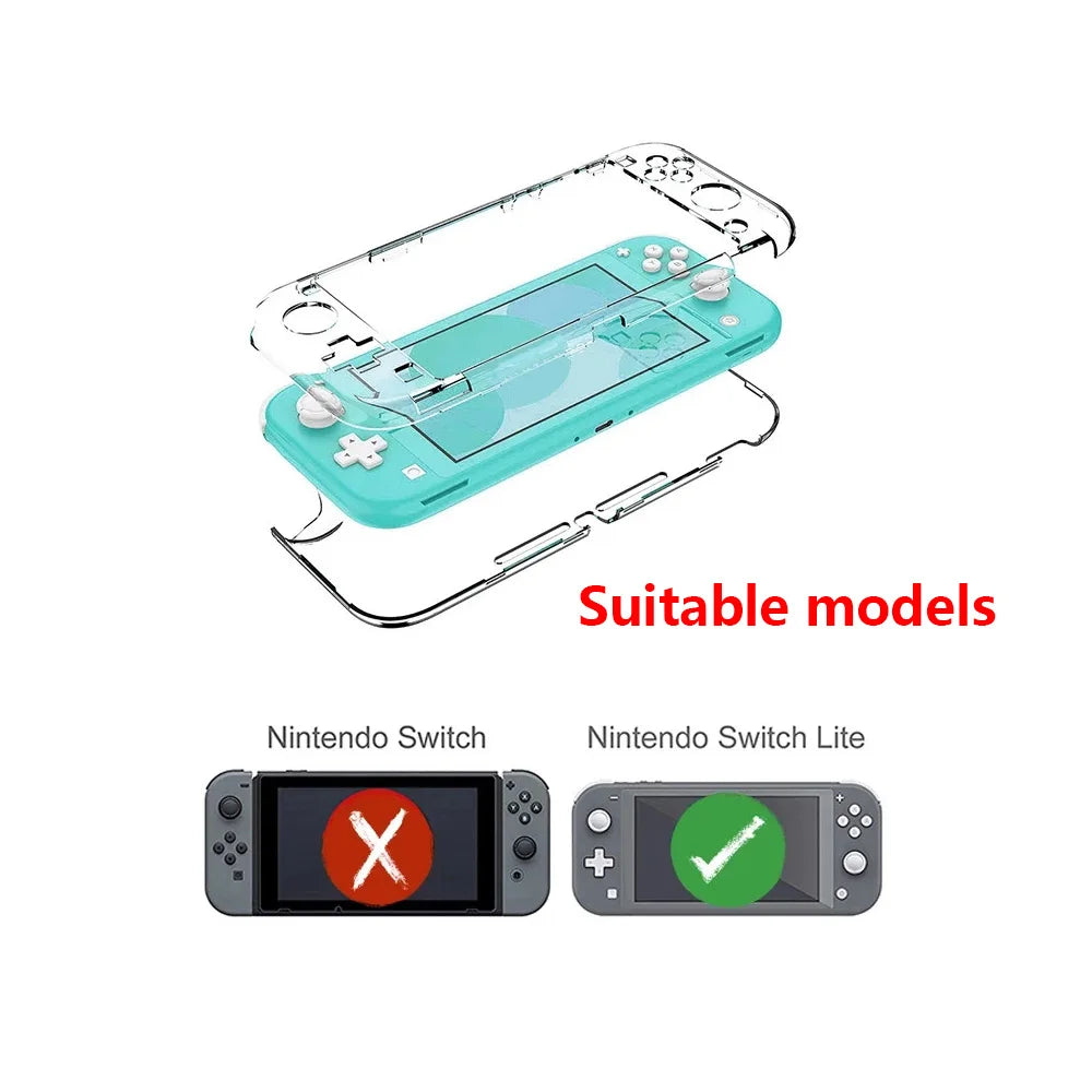 Stitch adecuado para Nintendo switch lite silicona color suave cubierta anticaída desmontable NS consola de juegos portátil funda protectora