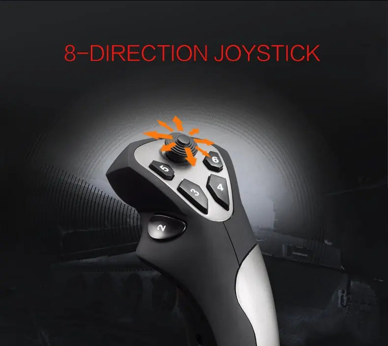 Controlador de simulación de vuelo PXN-2113 Pro, Joystick para PC, accesorios de juego de escritorio