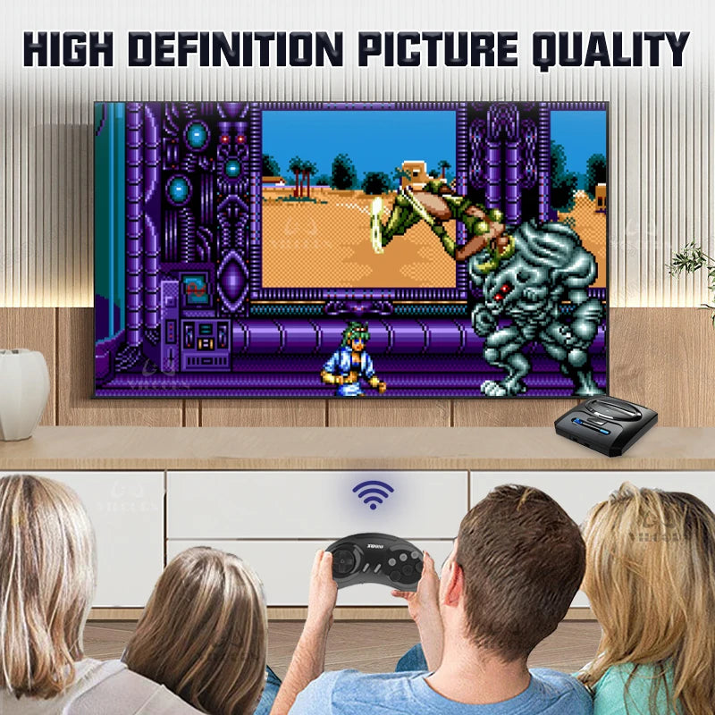 Consola de videojuegos Segas-MD de 16 bits para Sega Mega Drive Genesis FC Dendy, compatible con salida HDMI, máquina de juegos Retro