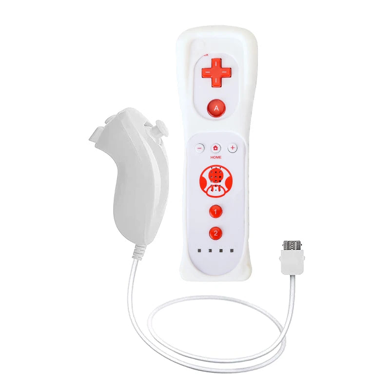 Controlador para mando a distancia Wii, Control de movimiento más incorporado para consola Wii/Wii U, inalámbrico, 1 Uds./2 uds.