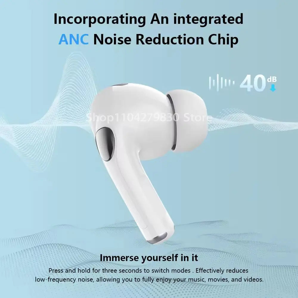Nuevo 2025 Air Pro auriculares inalámbricos con Bluetooth auriculares sonido HiFi auriculares con reducción de ruido de baja latencia para IPhone Android