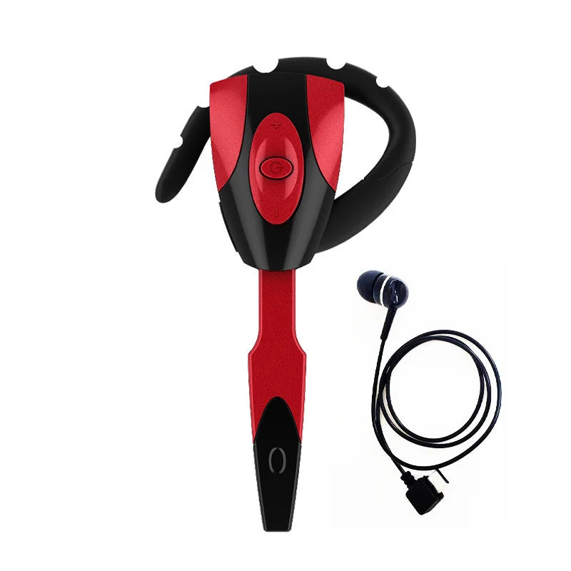 Auriculares inalámbricos para negocios, cascos compatibles con Bluetooth, micrófono, recargable, modo de reposo, conducción de coche, deporte, manos libres